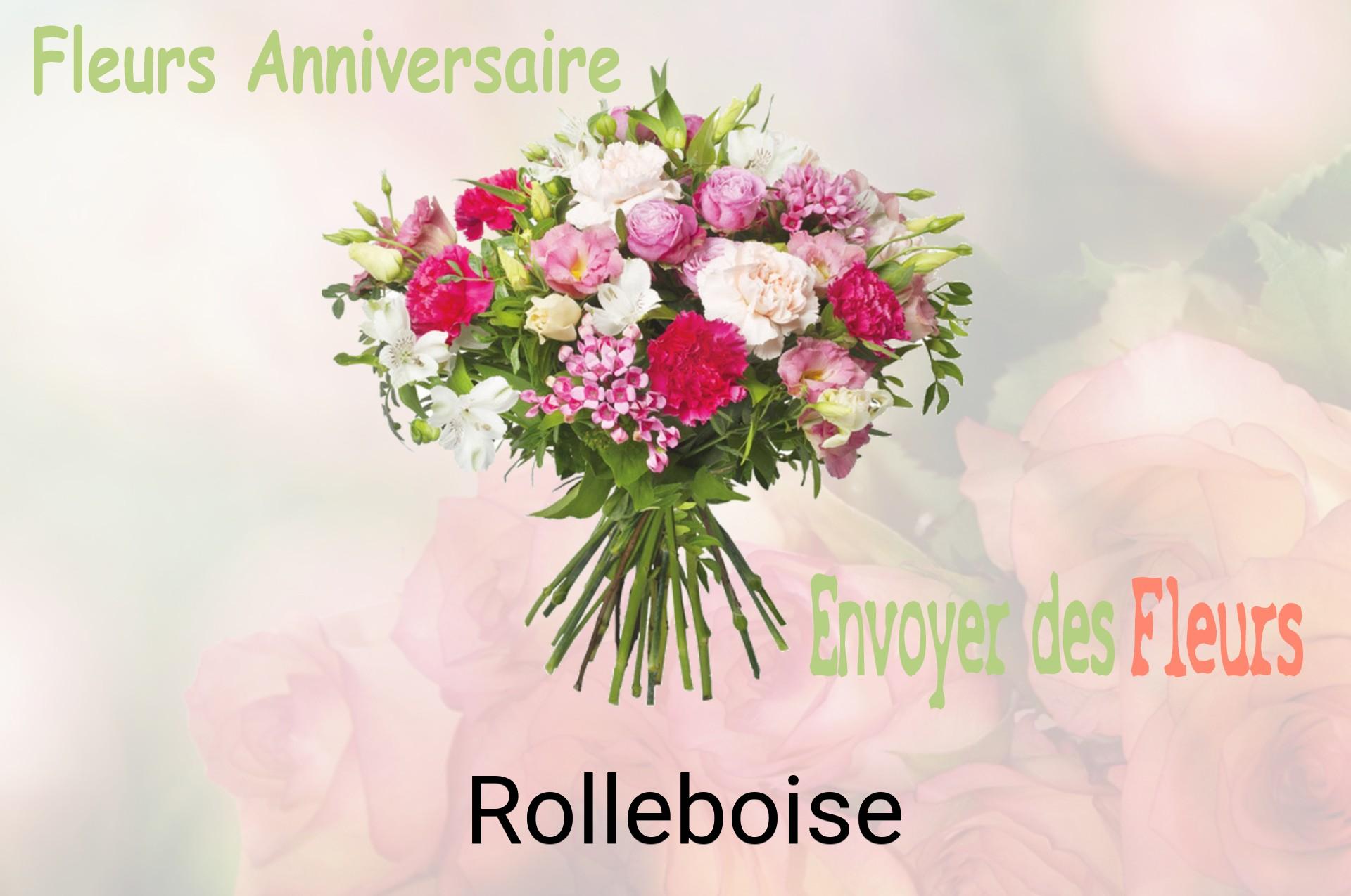 Bouquet de fleurs d’anniversaire livré à Rolleboise
