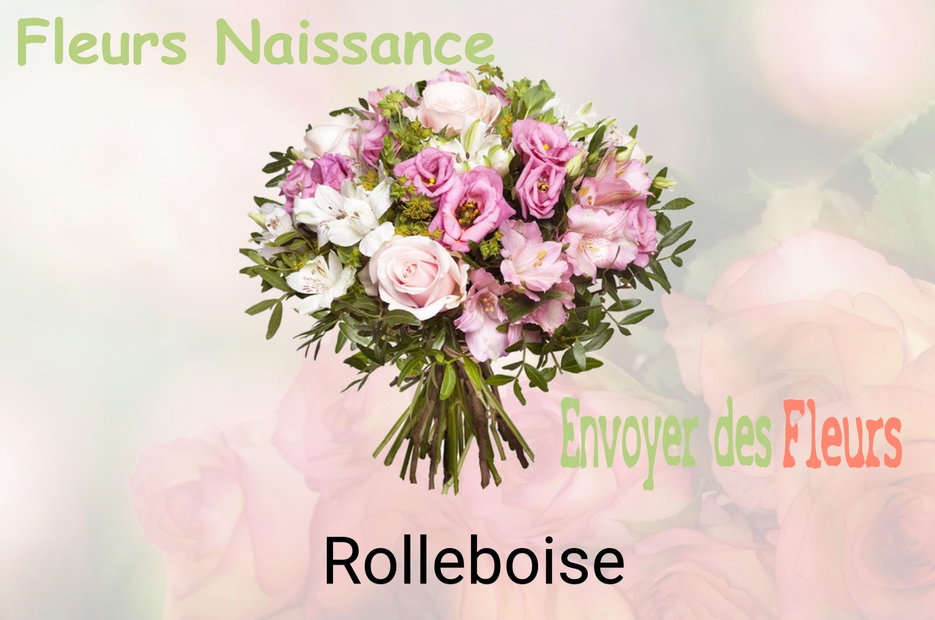 Bouquet de fleurs de naissance livré à Rolleboise
