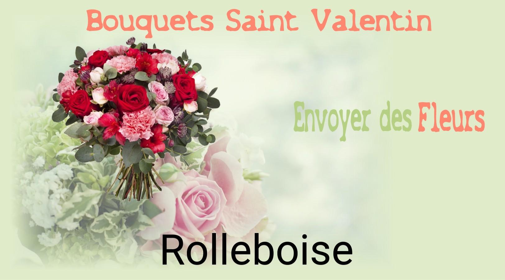 Roses de Saint-Valentin livrées à Rolleboise